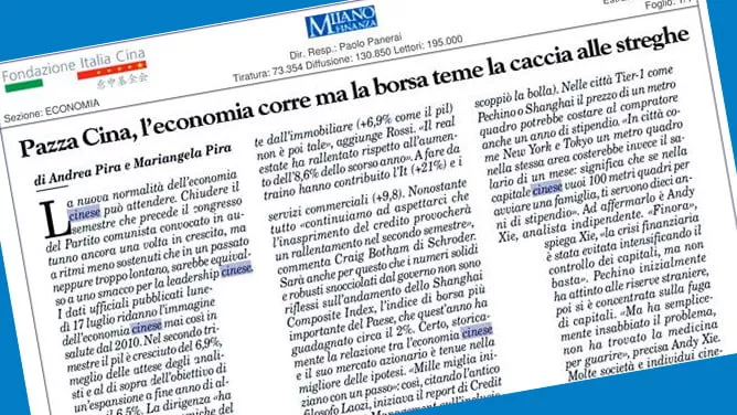 L’ECONOMIA CINESE RACCONTATA DA DUE GIORNALISTI DI ORIGINE GAVOESE