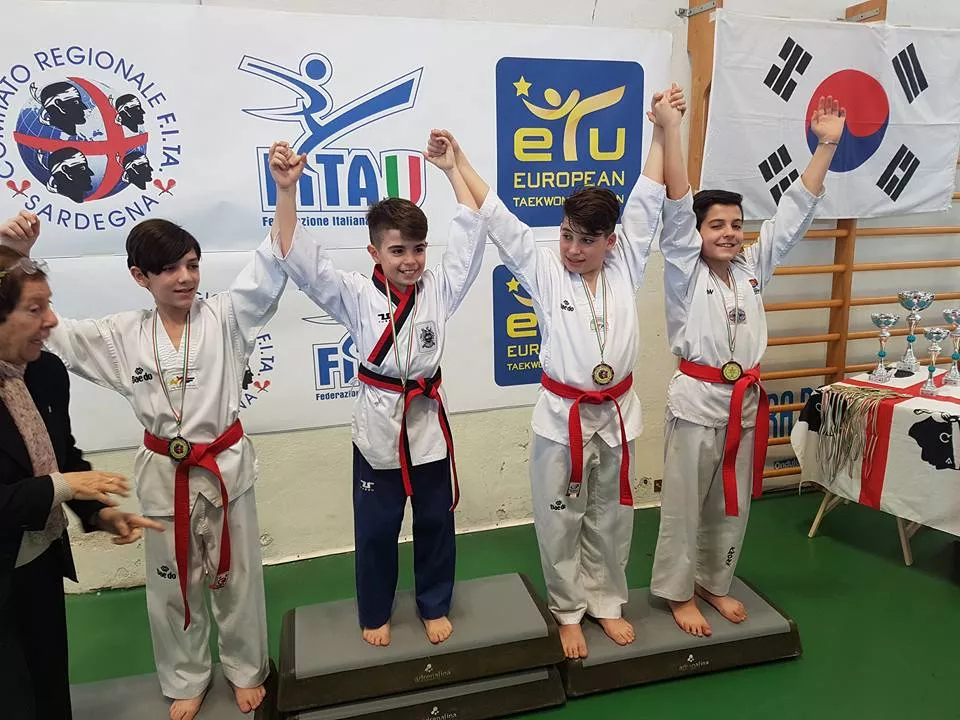 Tkd Gavoi Medaglie A Gogo 