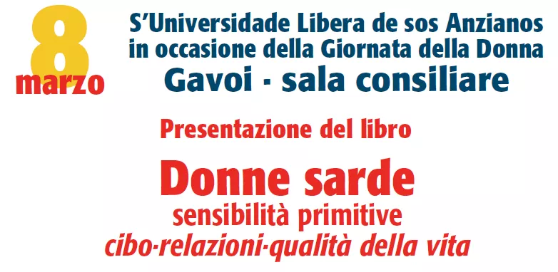 Donne sarde sensibilità primitive cibo, relazioni, qualità della vita