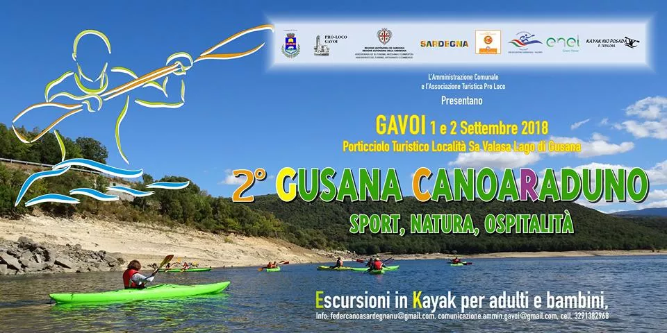 SABATO 1 e DOMENICA 2 Settembre Il Gusana CanoaRaduno