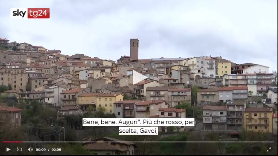 Gavoi, il paese che si autoproclama rosso scuro