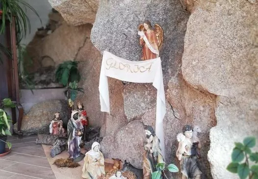 Presepio Cappella DellAssunta Rione Sa Hontra Gavoi