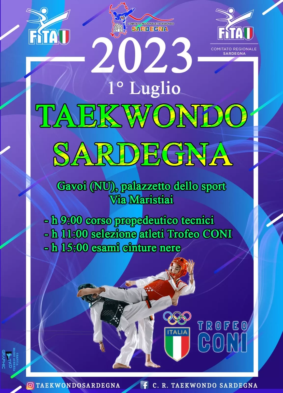 TAEKONDO GAVOI 2023 Prima Giornata