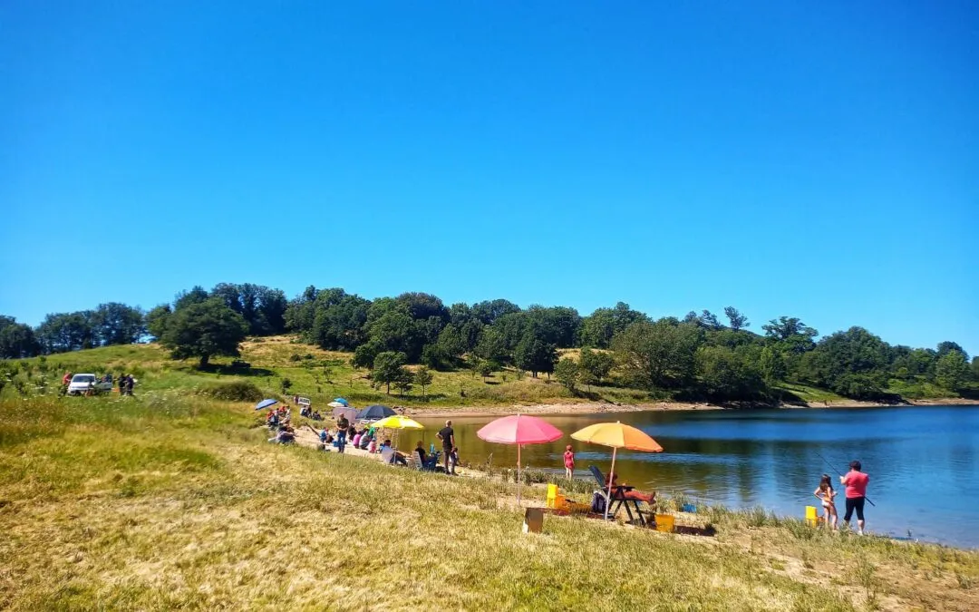 Pesca e natura: i giovani protagonisti nel lago di Gusana