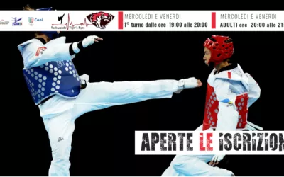 ASD TaeKwonDo TIGER EYES “aperte le iscrizioni” 2024/2025