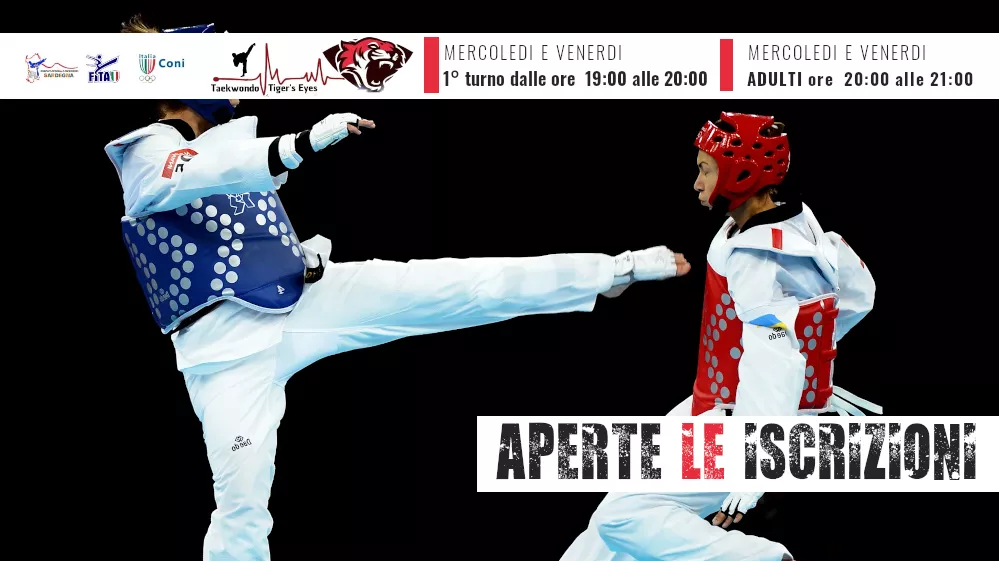 ASD TaeKwonDo TIGER EYES “aperte le iscrizioni” 2024/2025