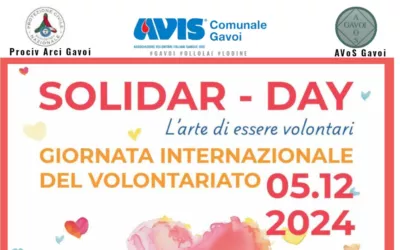 Giornata Internazionale del Volontariato “SOLIDAR-DAY: L’Arte di Essere Volontari a Gavoi