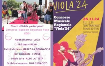 Concorso musicale Viola la band di Gavoi Jam Ensemble oggi ore 18:00 su Videolina