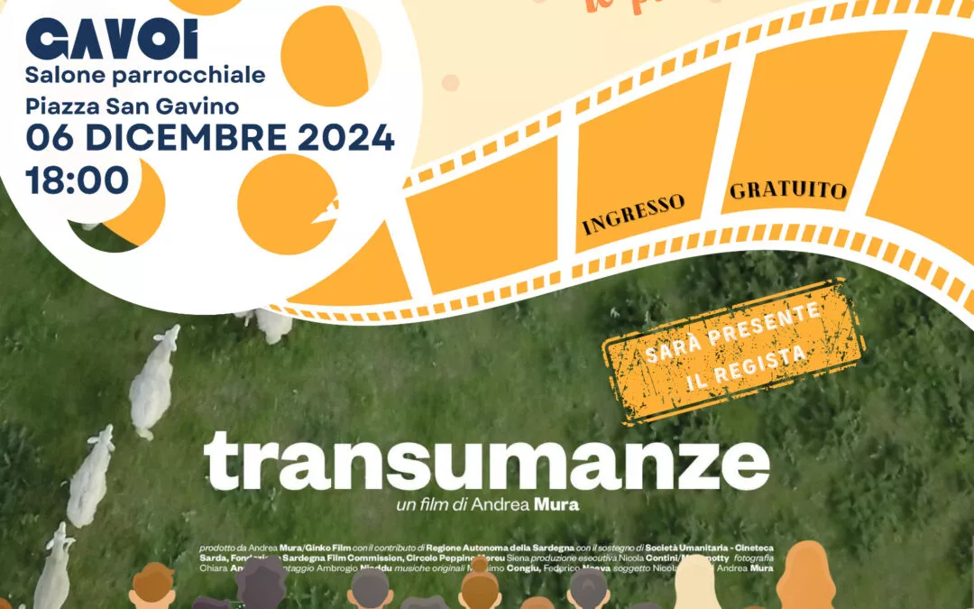 Venerdì 6 dicembre a Gavoi sarà proiettato “Transumanze” di Andrea Mura